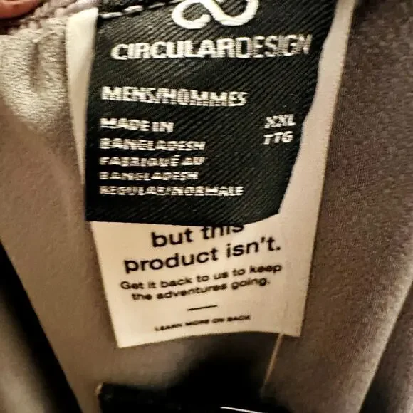 The North Face Men's Gray Solid Outdoor Elastic Waist Wander Shorts Size XXL NWT - Picture 6 of 7